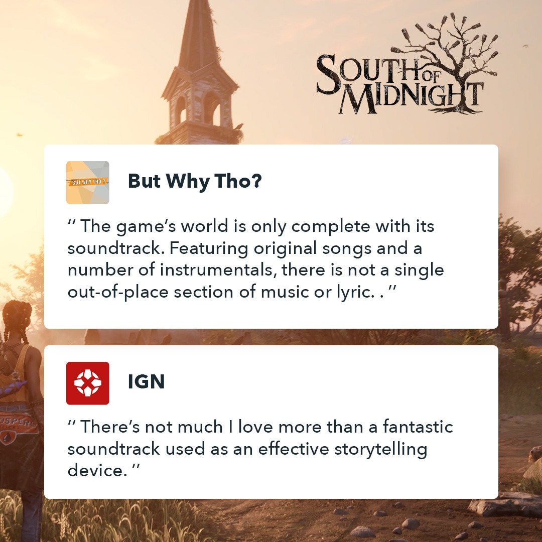 South of Midnight reviews - Olivier Deriviere
