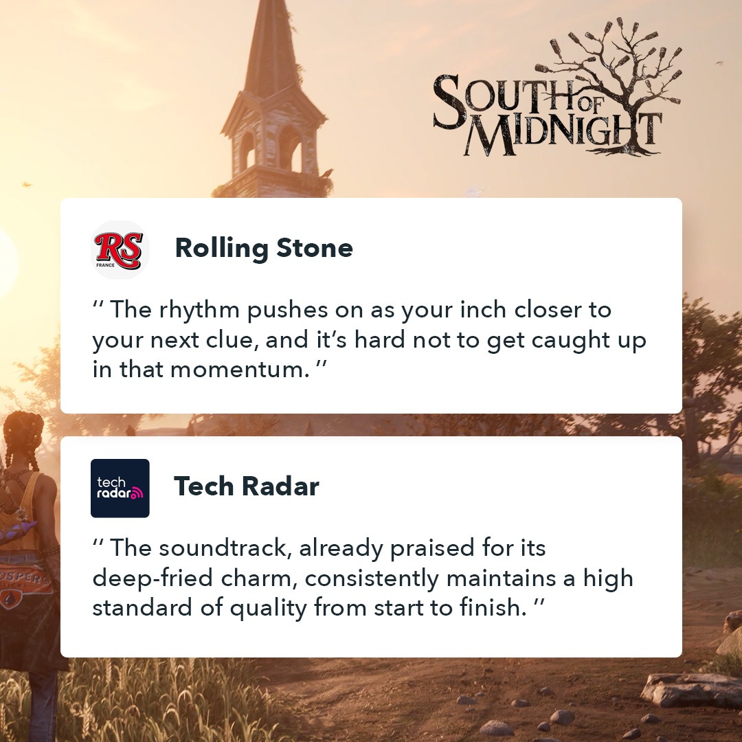 South of Midnight reviews - Olivier Deriviere