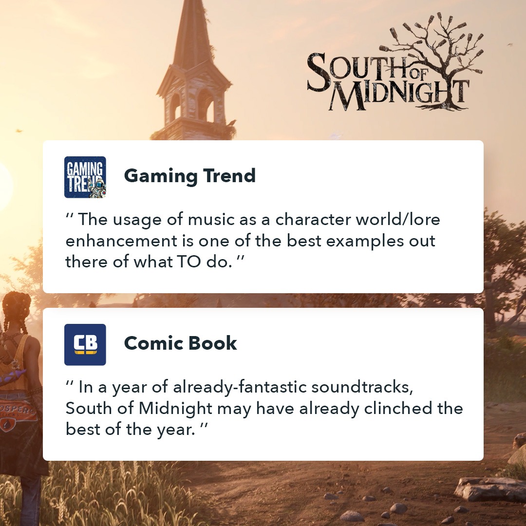 South of Midnight reviews - Olivier Deriviere